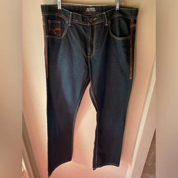 LOCO Denim Company men’s jeans size W40/ L32 - Picture 1 of 12